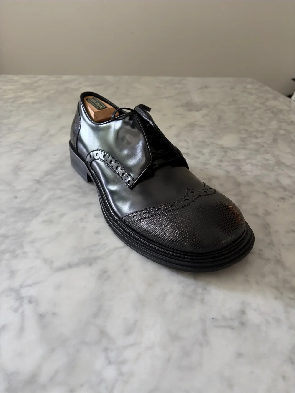 Ferragamo Men’s Festo Wingtip Oxford